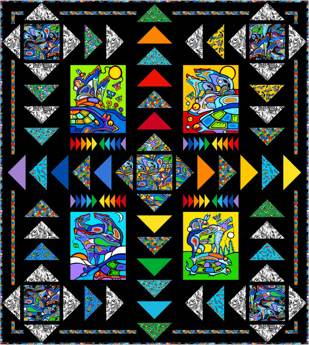 PRE-ORDER: Honoured Seasons QUEEN Quilt KIT