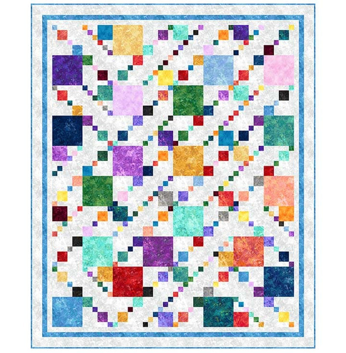 Quilt Kit - Quilting Supplies online, Canadian Company Chroma Confetti QUILT KIT