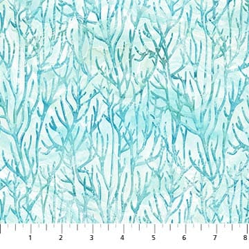 Prints - Quilting Supplies online, Canadian Company Coral in Turquoise - Turtle
