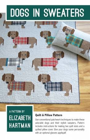 Quilt Patterns - Quilting Supplies online, Canadian Company Dogs in Sweaters