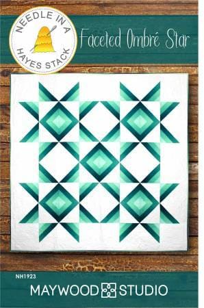 Quilt Kit - Quilting Supplies online, Canadian Company Faceted Ombre Star KIT