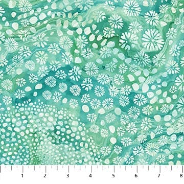 Prints - Quilting Supplies online, Canadian Company GalaxSea in Seafoam