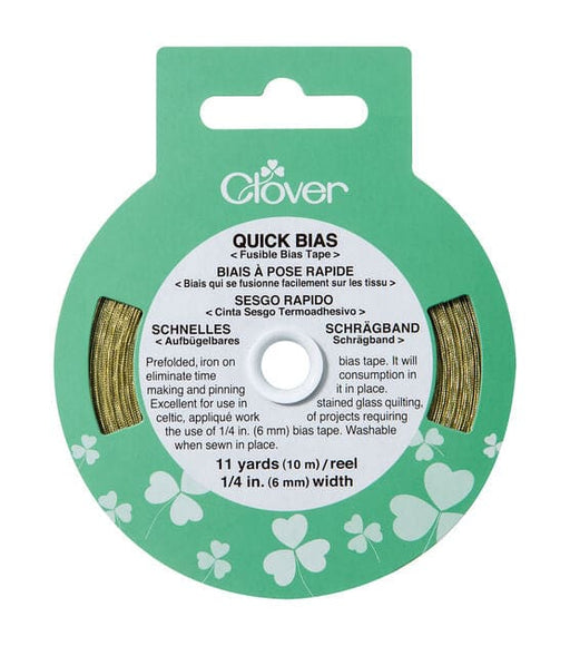 Fusible Quick Bias - Black - Clover Needlecraft – Quilting and Crafts by  Mercer