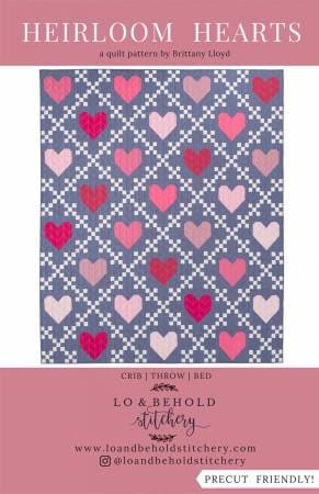 Quilt Patterns - Quilting Supplies online, Canadian Company Heirloom Hearts