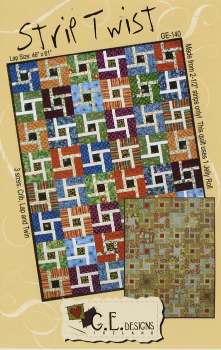 Kaffe Strip Twist Quilt KIT