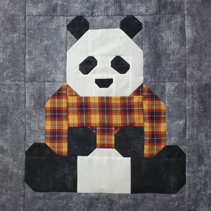 Quilt Kit - Quilting Supplies online, Canadian Company Pandas in Sweaters