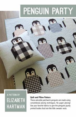 Quilt Kit - Quilting Supplies online, Canadian Company Penguin Party in Flannel