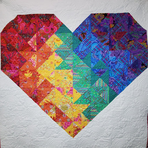 Quilt Patterns - Quilting Supplies online, Canadian Company Prism Heart Pattern