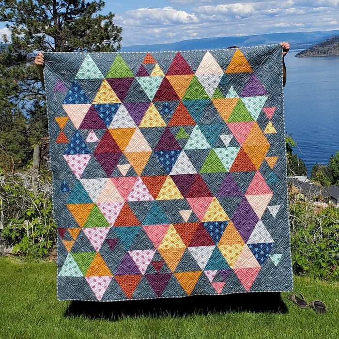 Quilts for Sale - Quilting Supplies online, Canadian Company Pyramids in Nonna