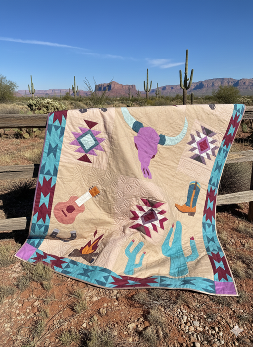 Southwest Trails Quilt Fabric Kit