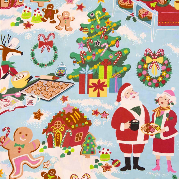 Prints - Quilting Supplies online, Canadian Company 1/2M CUT - Sugar Plum Santa