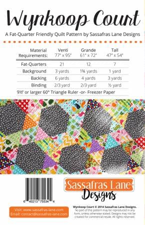 Quilt Patterns - Quilting Supplies online, Canadian Company Wynkoop Court