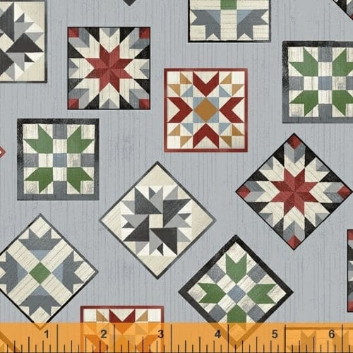 Prints - Quilting Supplies online, Canadian Company Barn Quilts in Grey