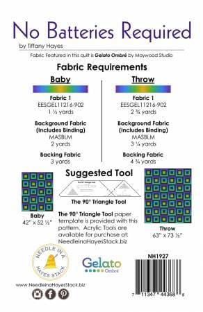 Quilt Patterns - Quilting Supplies online, Canadian Company No Batteries
