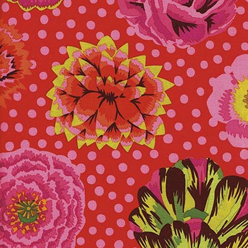 Prints - Quilting Supplies online, Canadian Company Big Blooms -Red - Kaffe