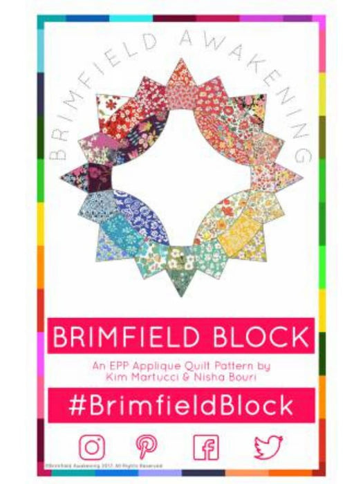 EPP - Quilting Supplies online, Canadian Company The Brimfield Block - Pattern