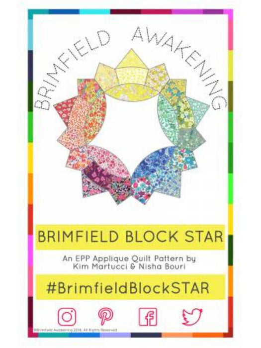 EPP - Quilting Supplies online, Canadian Company The Brimfield Star Block