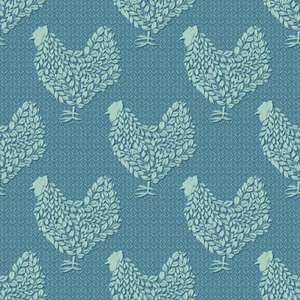 Prints - Quilting Supplies online, Canadian Company Chickens - French Hill