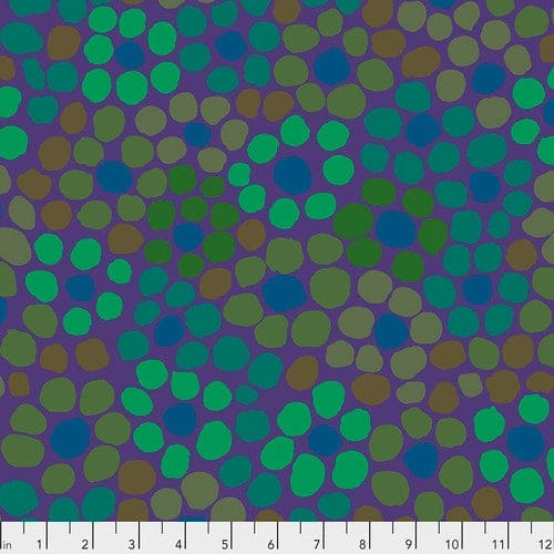 Prints - Quilting Supplies online, Canadian Company Flower Dot in Purple