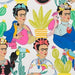 Prints - Quilting Supplies online, Canadian Company Frida Con Las Plumas -