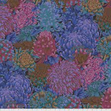 Prints - Quilting Supplies online, Canadian Company Hokusai’s Mums in Dark