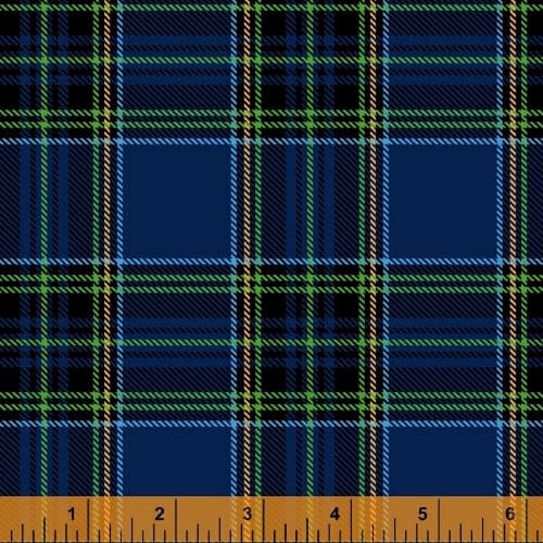 Flannel - Quilting Supplies online, Canadian Company Patrick in Blue Flannel-