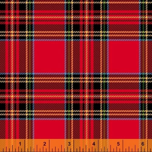 Flannel - Quilting Supplies online, Canadian Company Patrick in Red Flannel- Dad