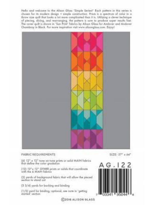 Quilt Patterns - Quilting Supplies online, Canadian Company Prism Pattern -