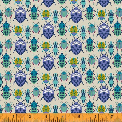 Prints - Quilting Supplies online, Canadian Company Bug Race in Periwinkle