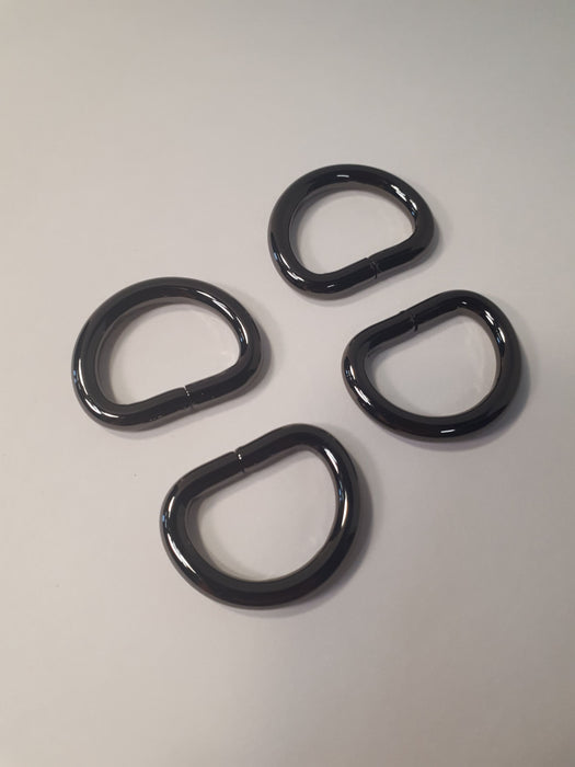 Hardware - Quilting Supplies online, Canadian Company D-Rings - Gunmetal
