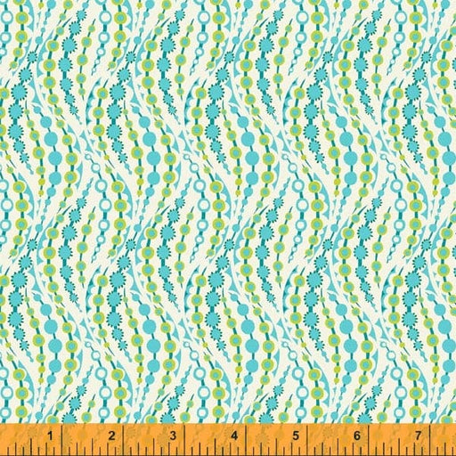 Prints - Quilting Supplies online, Canadian Company Ripple in teal - Eden