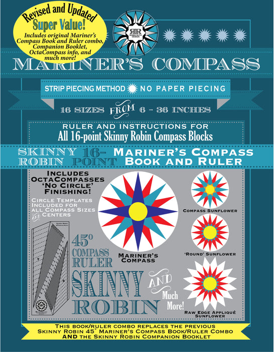 Rulers and Acrylics - Quilting Supplies online, Canadian Company Skinny Robin 16