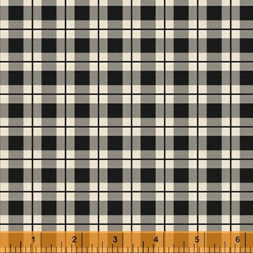 Flannel - Quilting Supplies online, Canadian Company Stanley in Black - Dad