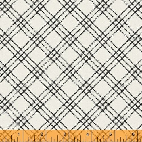 Prints - Quilting Supplies online, Canadian Company Textured Plaid in White -